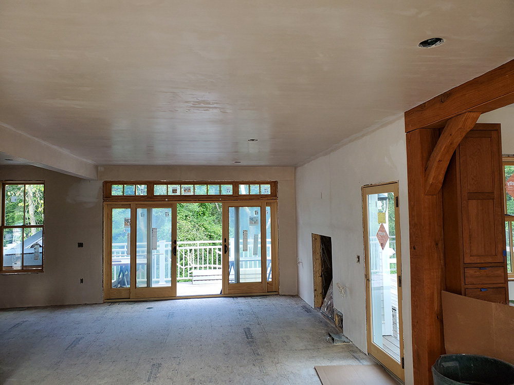 Dining Room Ceiling Smooth Plaster - Part 2