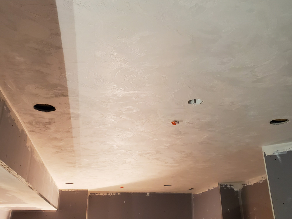 Textured Plaster Ceilings